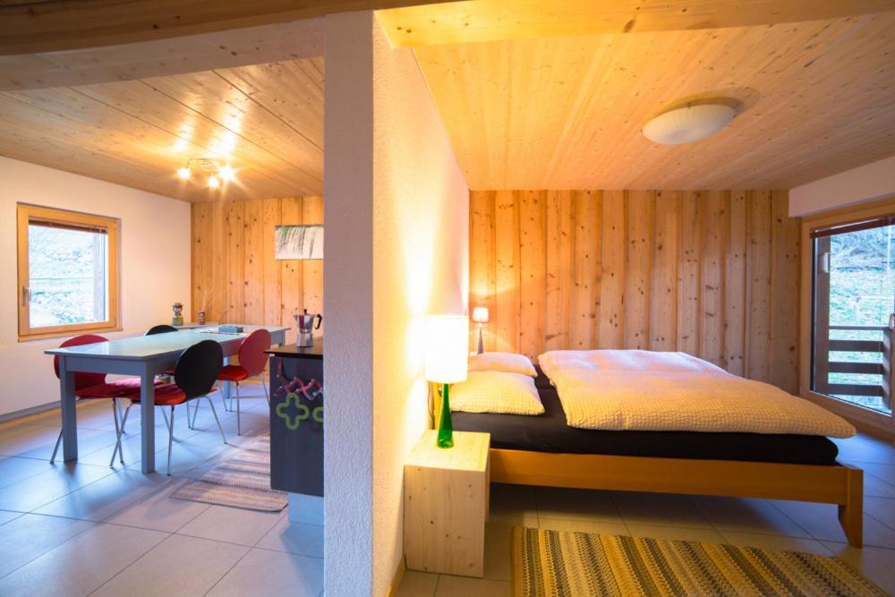 Les Soldanelles Appartement Salvan Buitenkant foto