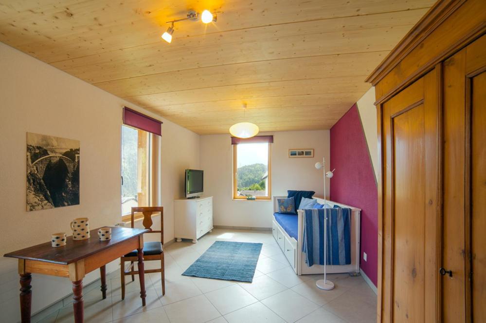 Les Soldanelles Appartement Salvan Buitenkant foto